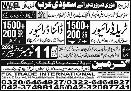 2024 Jobs at Fix Trade International Saudi Arabia