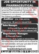 Rawalpindi Jobs at W Group Of Industries 2024