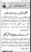 Office and Security Staff Jobs in Karachi 2024